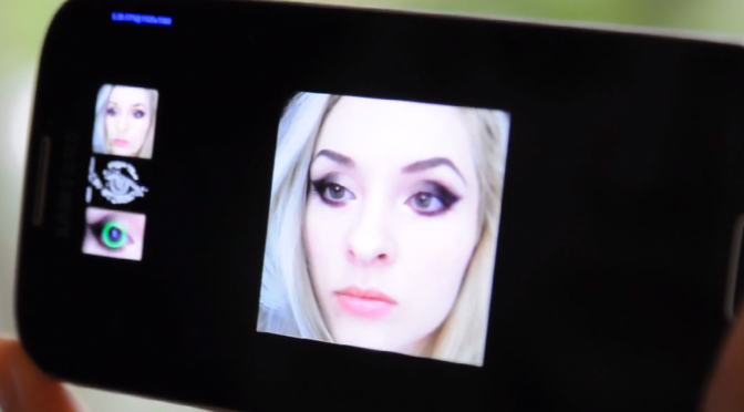 Real time eye tracking